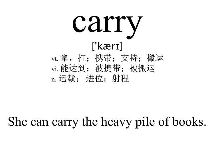 carry